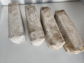 4 pies antiguos para jardinera