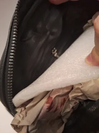 Bolso bandolera hombre negro