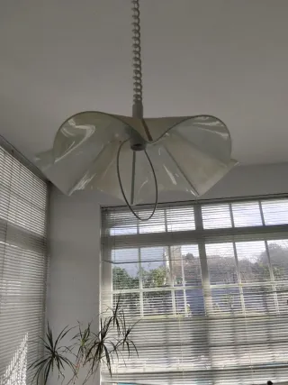 Lámparas de cristal estilo flor