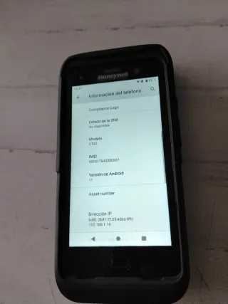 Pantalla Ordenador Móvil Honeywell