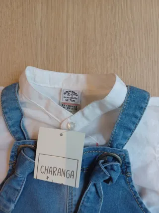 Charanga Jardineiras Bebé