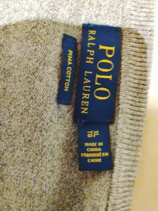 Jersey Polo Ralph Lauren Gris