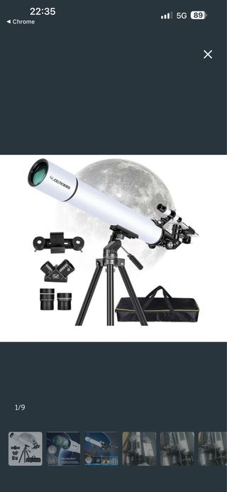 Telescopio CELTICBIRD 80mm 900mm