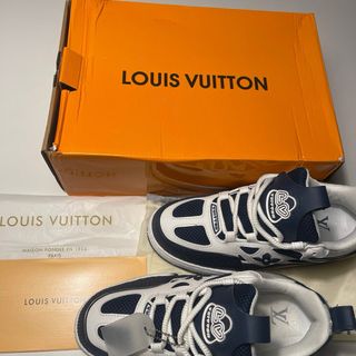 Zapatilla Deportiva LV Skate Azul/Blanco