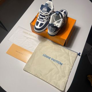 Zapatilla Deportiva LV Skate Azul/Blanco