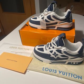 Zapatilla Deportiva LV Skate Azul/Blanco