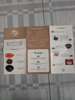 Cafetera Bosch Tassimo Cápsula Reutilizable Bandej