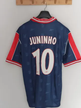 Camiseta Fútbol Retro Atlético Madrid. Juninho. L