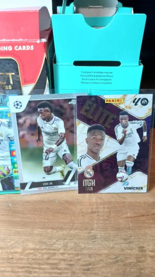 Lote Tarjetas Fútbol Vinicius Jr. Panini