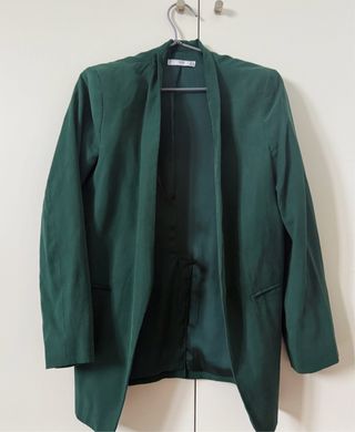 Chaqueta verde Mango