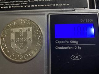 Portugal 50 Escudos 1971 Plata