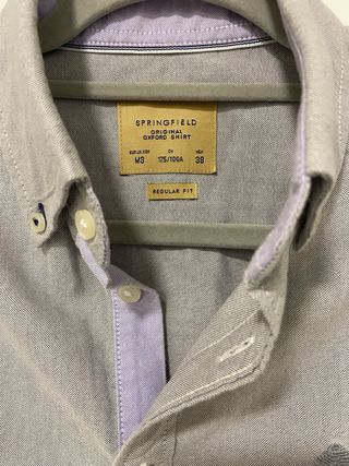 Camisa Springfield Gris Talla 38