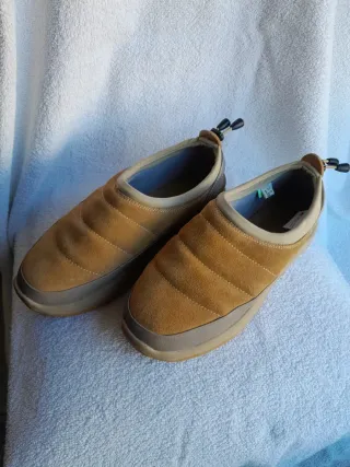 Suicoke Sandalias Zuecos Beige/Marrón