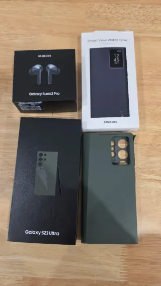 Samsung S23 Ultra 512GB Verde/Galaxy Buds 3 Pro
