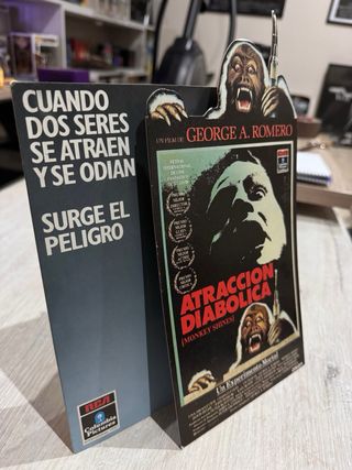 Cartel antiguo Película Terror Atracción Diabólica