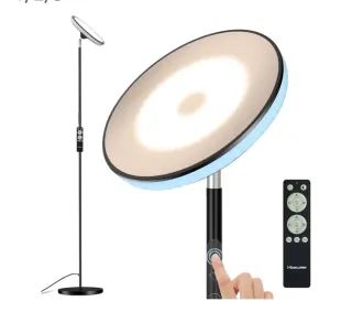 Lámpara de pie LED 177cm 42W 3700lm