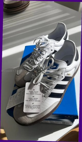 Adidas Samba OG Cloud White Black EU38