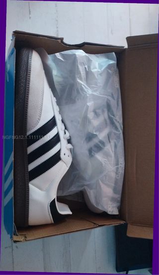 Adidas Samba OG Bianco Nero EU37