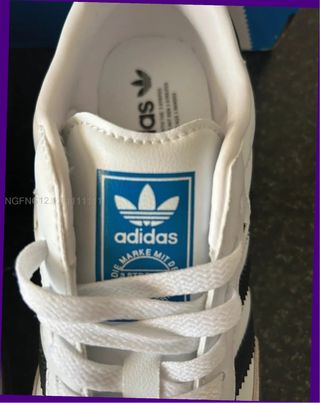 Adidas Samba OG Bianco Nero EU44