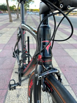 Bicicleta Pinarello FP Quattro + Bora One 50