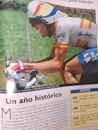 Libro Miguel Indurain: 20 Años Ciclismo Navarra