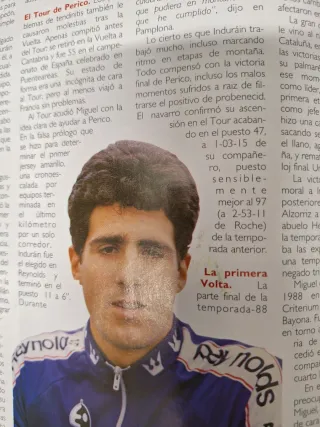 Libro Miguel Indurain: 20 Años Ciclismo Navarra