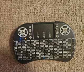 Mini Teclado Bluetooth y WiFi Negro
