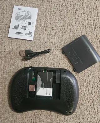 Mini Teclado Bluetooth y WiFi Negro