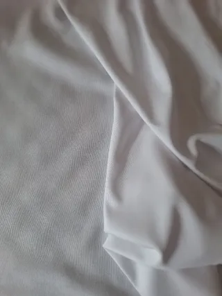 Tessuto maglina cotone 100% bianco
