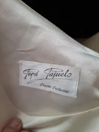 Traje Novia/Fiesta Encaje Blanco