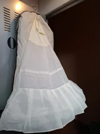 Traje Novia/Fiesta Encaje Blanco