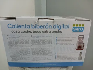 Calienta biberones digital Saro casa/coche