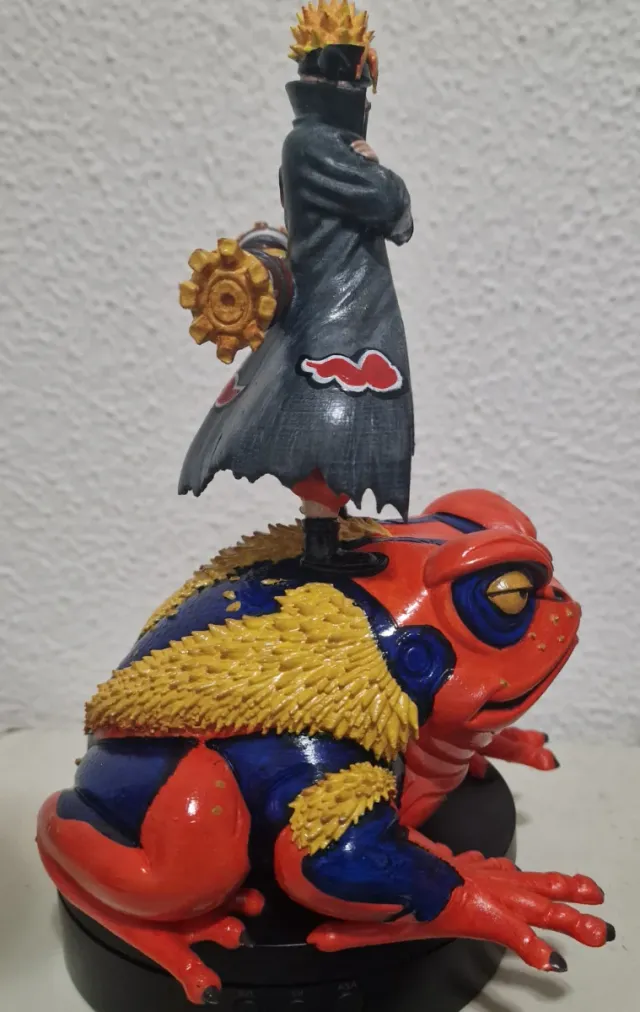 Figura Naruto y Rana Gamabunta
