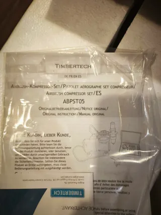 Compresor para aerógrafo Timbertech ABPS T05