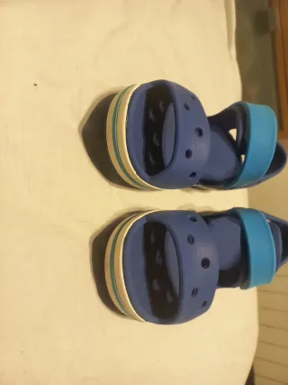 Sandali Crocs Blu per Bambini 33-34