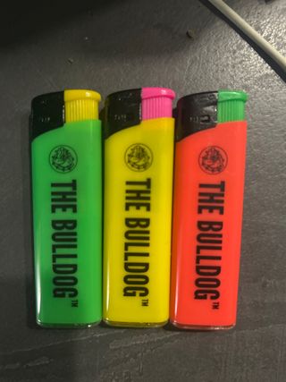 Tris accendini The Bulldog