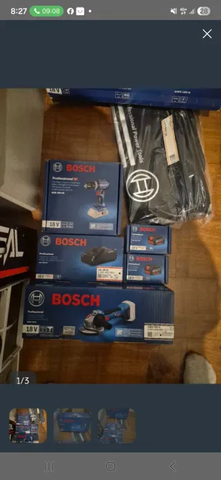 Kit Bosch Profesional 18V Taladro y Amoladora
