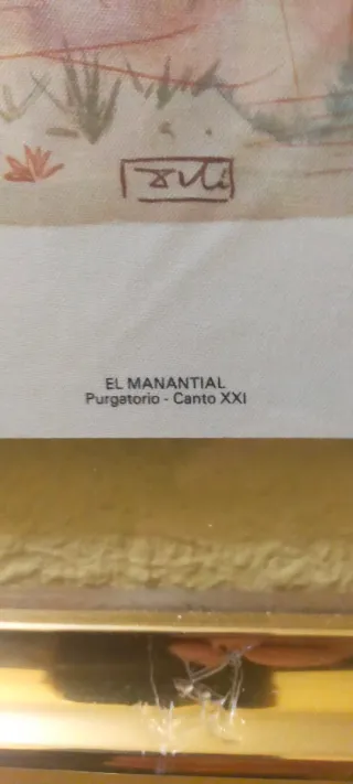 3 Litografie di Salvador Dalí incorniciate