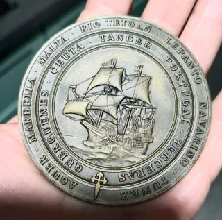 Medalla Bronce IV Centenario Marqués S. Cruz