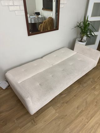 Sofá Sklum 3 plazas tela beige