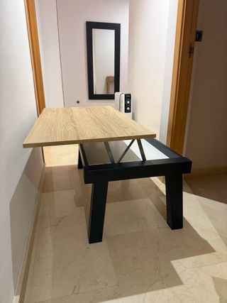 Mesa de centro salón extensible
