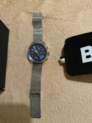 Reloj Hugo Boss Azul y Plateado