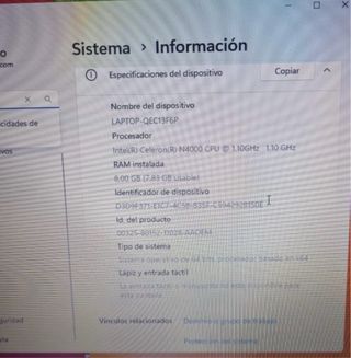 Portátil HP Gris con Cargador y Funda
