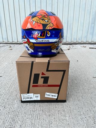 Casco Trial Toni Bou 36 Edición con visera