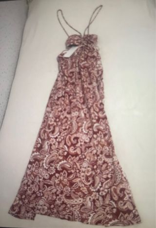 Vestido Zara Midi Cut Out nuevo