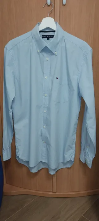 Camisa Tommy Hilfiger Hombre Azul