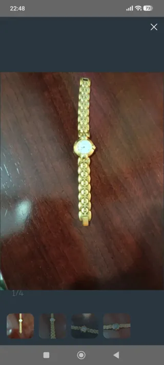 Reloj FESTINA Joya Vintage 90s - Dorado Impecable