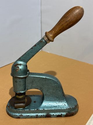 Prensa Sello Seco / Relieve Vintage