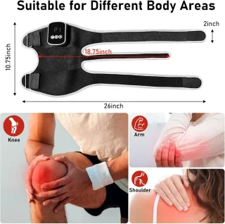 Masajeador Rodilla Inalámbrico Pantalla Táctil