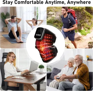 Masajeador Rodilla Inalámbrico Pantalla Táctil